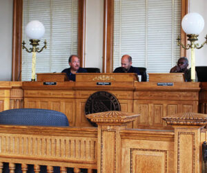 Board of Aldermen meeting in New Bern, NC. (Photo by Wendy Card)