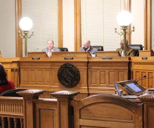 New Bern Board of Aldermen meet on Jan. 14, 2025. (Photo by Wendy Card)