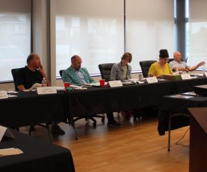New Bern Board of Aldermen at Stanley A. White Recreation Center on June 16, 2025 in New Bern, NC.
