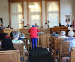 New Bern Board of Aldermen meeting at City Hall on March 10, 2026. (Photo by Wendy Card)