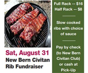 New Bern Civitan BBQ Rib Fundraiser