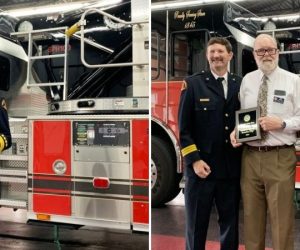 New Bern Fire Department Battalion Chief Dennis Tyndall