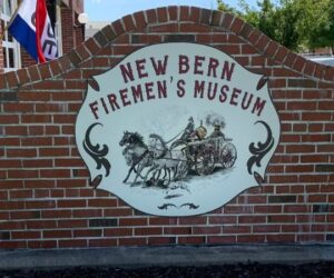 New Bern Fire Museum sign