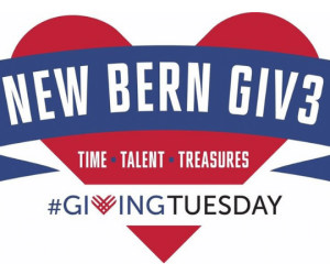 GivingTuesday blue and red heart logo