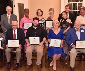 New Bern Historical Society Annual Awards