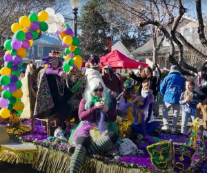 7th annual New Bern Mardi Gras Parade held on Feb. 18, 2023 in New Bern, N.C. Photo by Becky Wetherington.