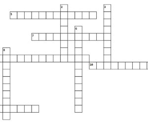 Crossword - April 25, 2021