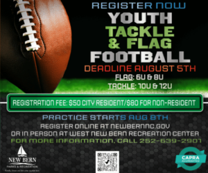 Youth football flyer