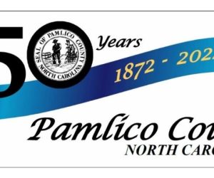 Pamlico County 150 years banner