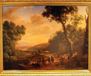 "Pastoral Landscape with Huntsmen" by Claude Lorrain