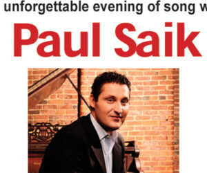 Paul Saik In Concert