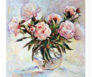 Peonies by Judith R. Duncan