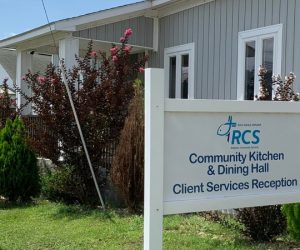 RCS Client Services Reception Entrance sign