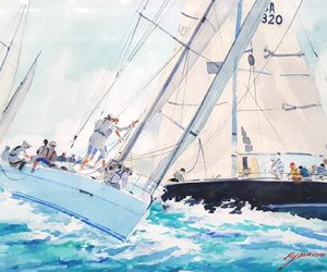 Race to the Finish by Ed Macomber