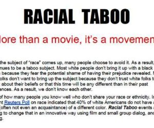 Racial Taboo