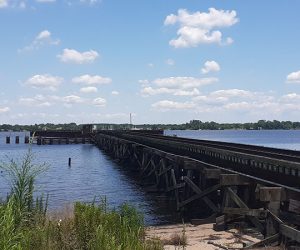 Railroad Bridge over Neuse River