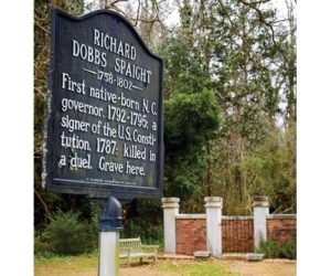 Richard Dobbs Spaight Grave Marker