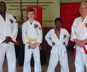 Ronnie Lovick, Samuel Couch, Joshua Wright, and Roy Lavenwearth