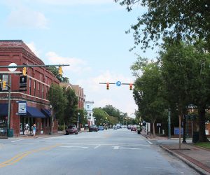 South Front Street in downtown New Bern, NC. (Photo by Wendy Card)