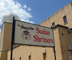 Sudan Shriners Temple in downtown New Bern, NC.