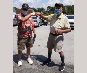 Veterans meet for the first time at the DMV in New Bern, NC