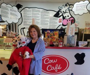 The Cow Cafe - Mildred Green and Mooford the Cow in New Bern, NC