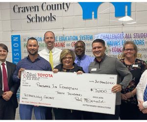 Toyota of New Bern Tech Grant