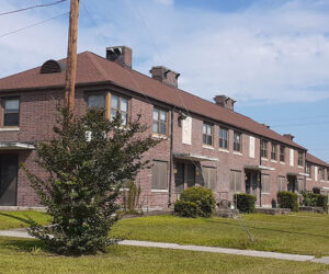 New Bern's Trent Court apartment complex.