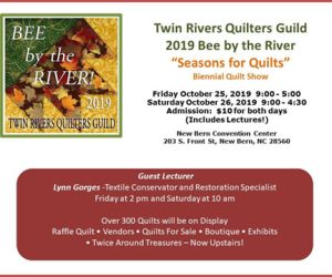 Twin Rivers Quilters Guild 2019
