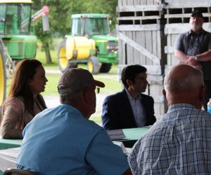 Roundtable discussion between U.S. Department of Agriculture Secretary, Department of Labor Acting Secretary and farmers, ranchers, fishermen, and elected officials on June 1, 2026 in New Bern, NC. (Photo by Wendy Card)