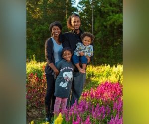 Victoria and Taij Cotten and children