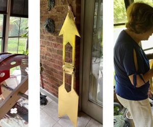 Weathervane and Crown of Life