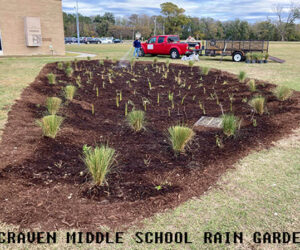 West Craven Middle School Rain Garden