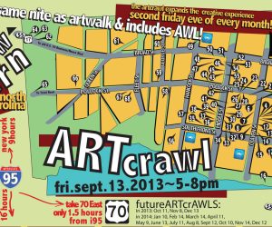 Second Fridays! Every Month! Come visit on Friday, September 13th to ARTcrawl through the landmarks and showcases of art exhibits, live performances & artisan demos by more than 400 creative people in New Bern!