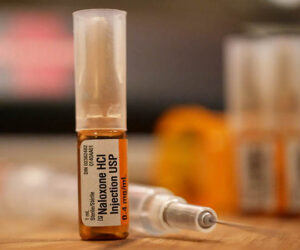 "naloxone" by peabodyproductions is licensed under CC BY 2.0.