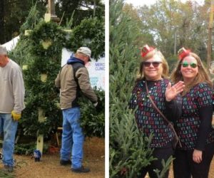 New Bern civitan elves and christmas tree cutters