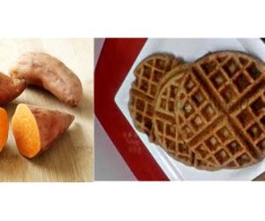 sweet potato waffles by Kate Horney